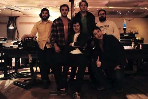 Turbo Fruits with engineer Jeremy Ferguson in the studio, Nashville